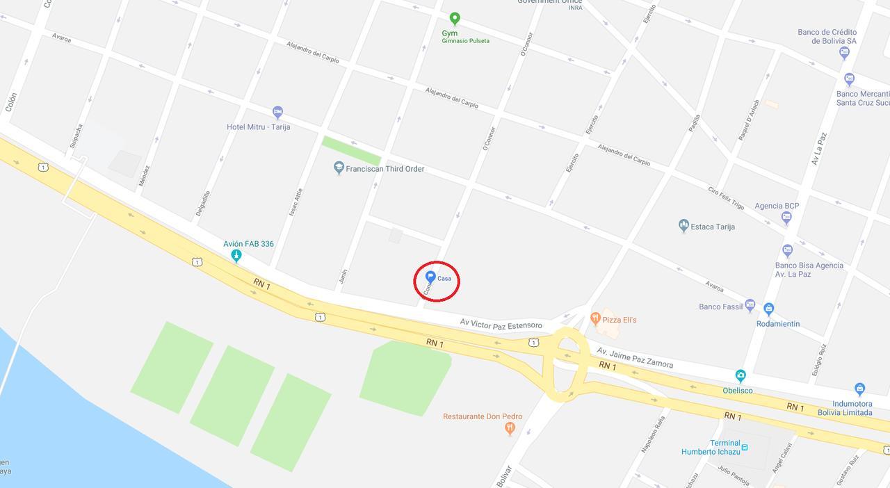 Linda Casa Acogedora Apartman Tarija Kültér fotó